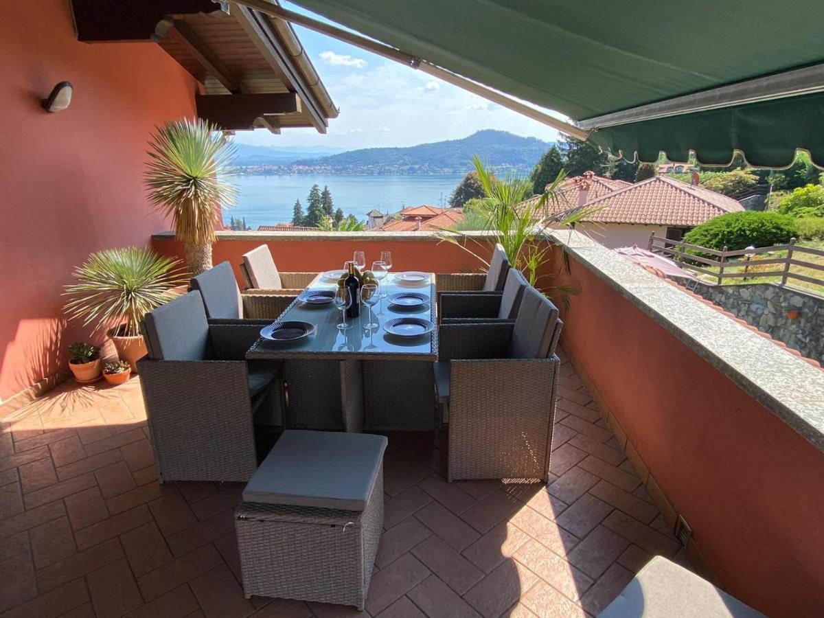 Penthouse Andrea Apartment Meina Exterior photo