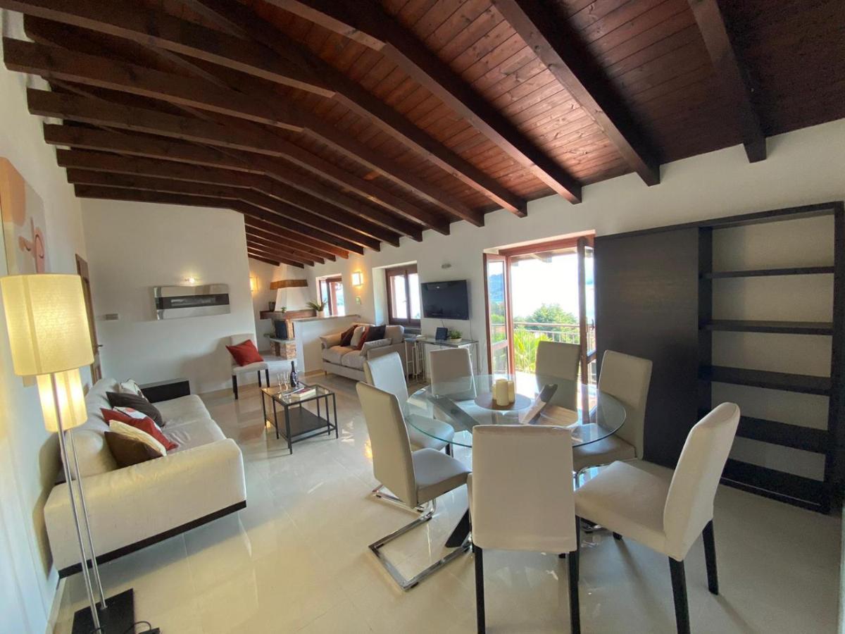 Penthouse Andrea Apartment Meina Exterior photo
